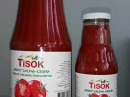 Абрикосовий, томатний сок прямого отжима без консервантов