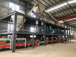 Автоматическая линия по производству стекломагниевого листа (СМЛ) из Китая