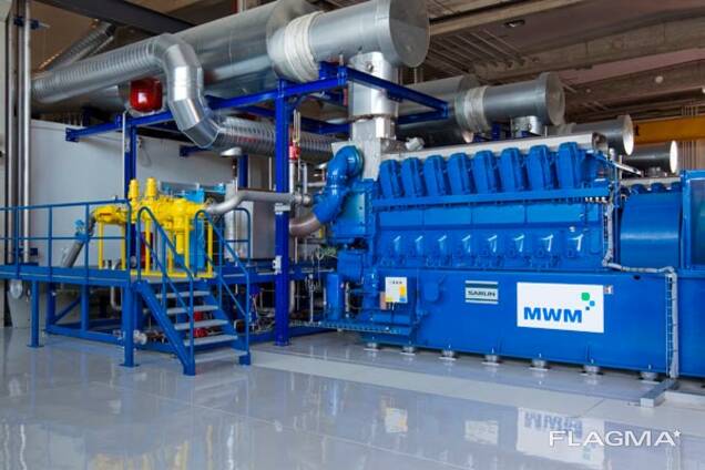 Б/У газовый двигатель MWM 2032 , 4300 Квт