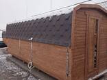 Баня Квадро-бочка BADEFASS 5.5 м на 3 пом. - photo 1