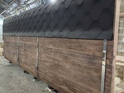 Баня Квадро-бочка BADEFASS 6.0 м. на 3 пом.