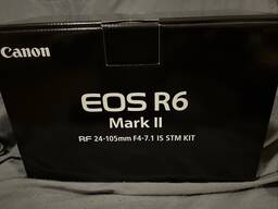 Canon EOS R6 Mark II առանց հայելի տեսախցիկ 24-105 մմ f/4-7.1 ոսպնյակով