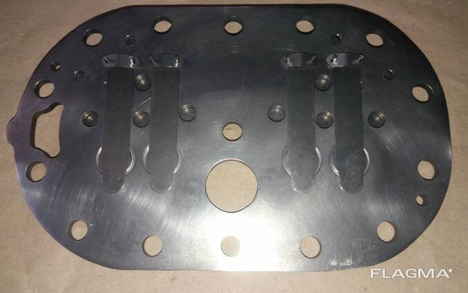 Доска Bitzer. Плита в сборе на компрессор.