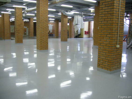 Эпоксидные наливные полы Helltech floor 3025 self levelling