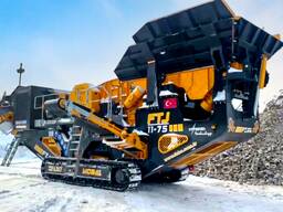 Ftj 11-75 щековая гусеничная дробилка 150-300 т/ч | в наличии