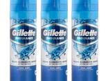 Gillette гель и пенка для бритья, дезодорант, лезвия