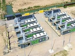 Когенерационная установка RSE 1000–1500 kW, газопоршневая электростанция RSE 1000–1500 kW