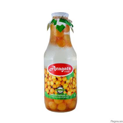 Компот из белой черешни