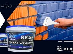Краска фасадная моющаяся