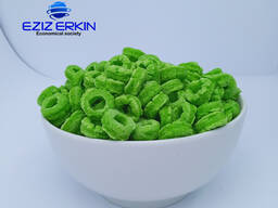 Кукурузные колечки со вкусом яблоки