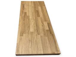 Мебельный щит из дуба и берёзы