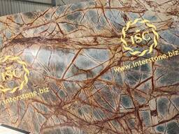 Мрамор Bidasar Brown, Guatemala Verde, Forest Green