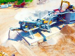 Pro-150 мобильная дробилка с системой воблер | cо склада