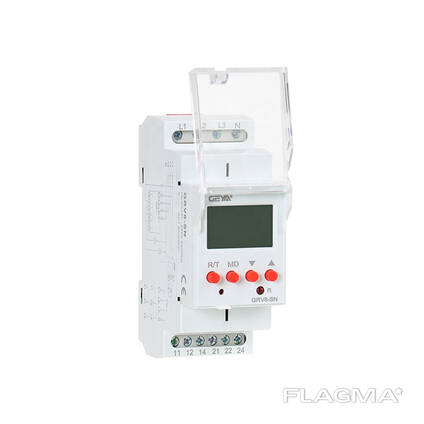 Реле контроля фаз с LCD экраном 8A - GEYA