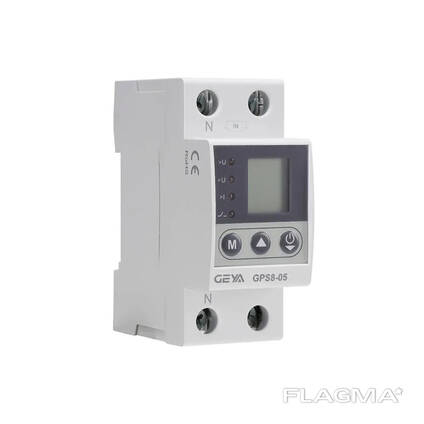 Реле напряжения и тока GPS8-05 с LED дисплеем 63A - GEYA