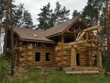 Срубы домов из кругляка - фото 6