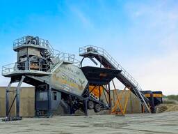 Turbomix -60 мобильный бетонный завод со склада