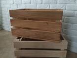 Ящик деревянный из ольхи - фото 3